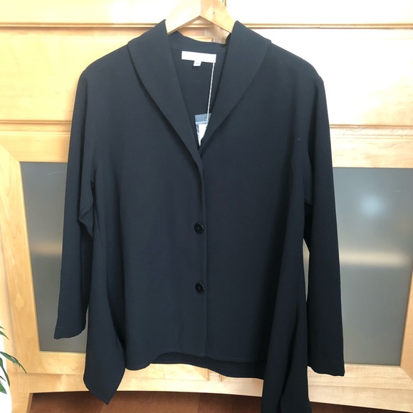 NWT Christopher Calvin Crepe Jacket - Small - Picture 1 of 5